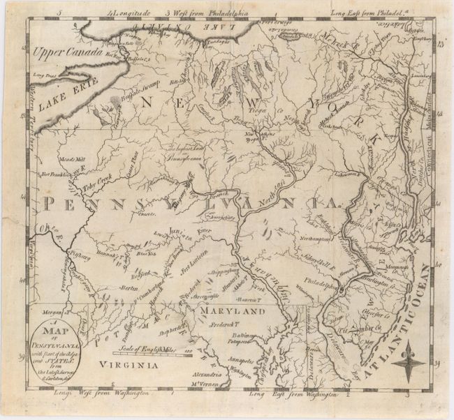 A Map of Pennsylvania, with Part of the Adjacent States from the Latest Surveys