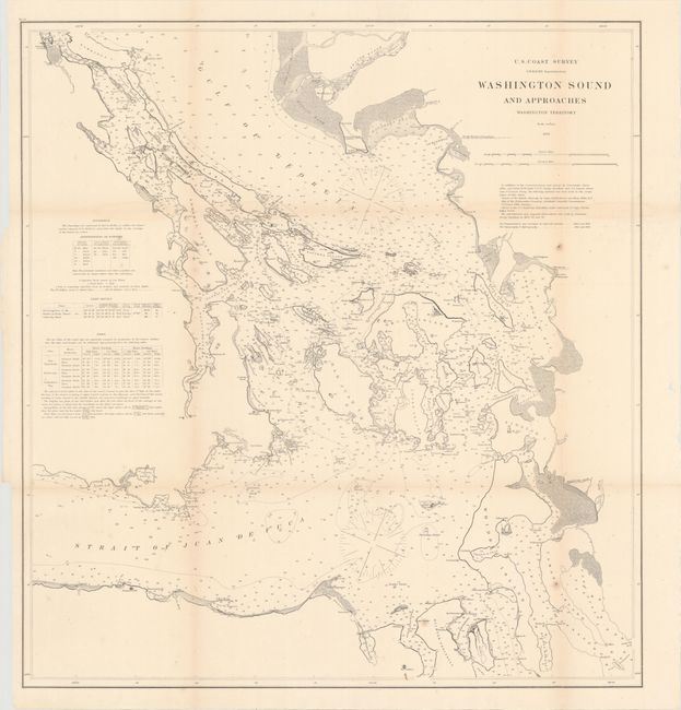 Washington Sound and Approaches Washington Territory