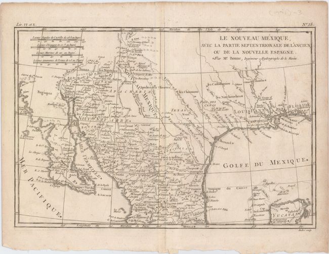 Le Nouveau Mexique avec la Partie Septentrionale de lAncien, ou de la Nouvelle Espagne