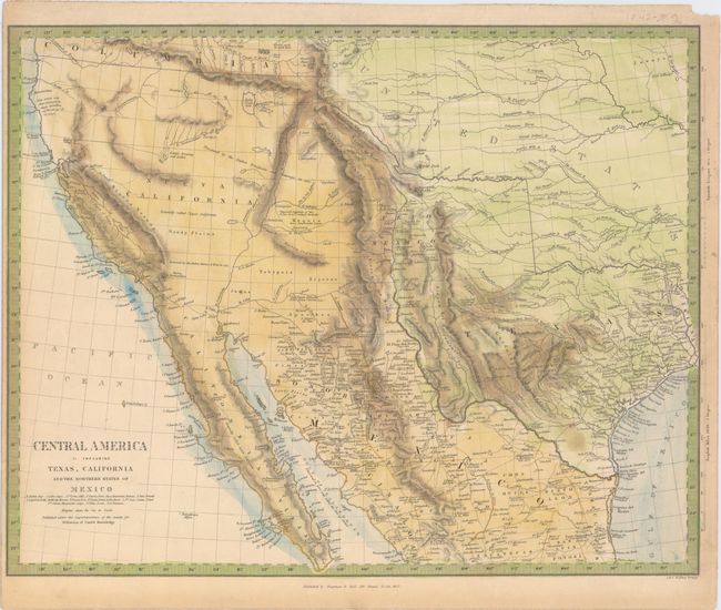 Central America II. Including Texas, California and the Northern States of Mexico