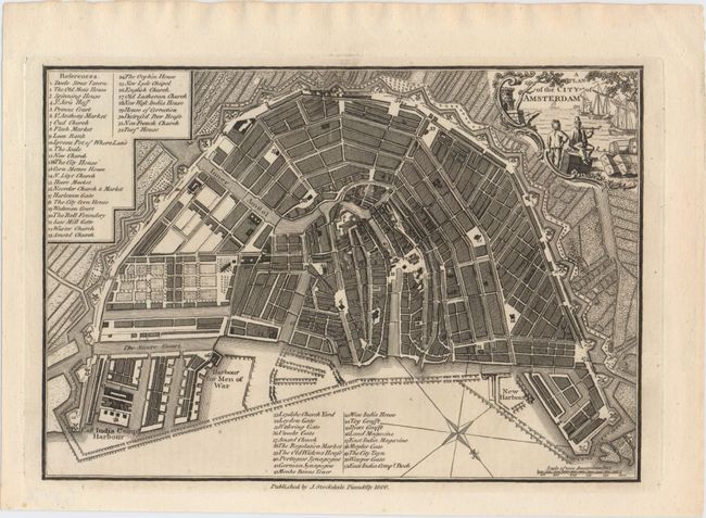 A Plan of the City of Amsterdam