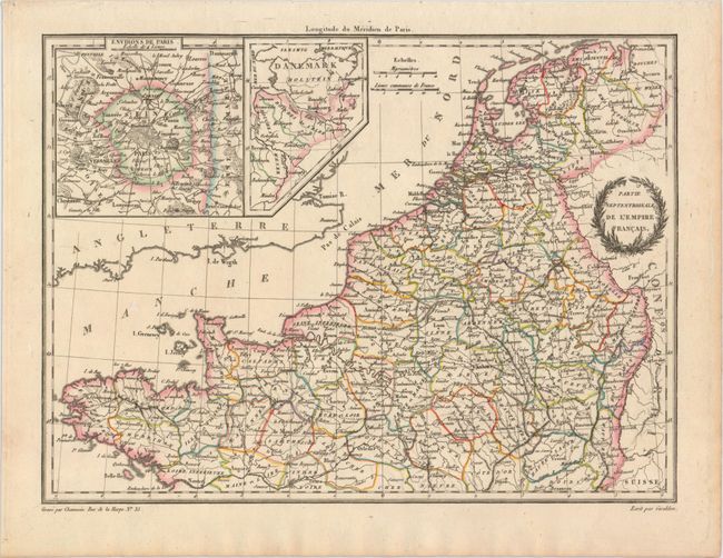 Partie Septentrionale de l'Empire Francais [and] Partie Occidentale de l'Empire Francais