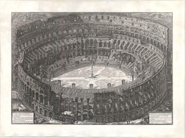 Veduta dell' Anfiteatro Flavio detto il Colosseo