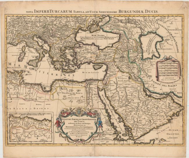 Estats de l'Empire du Grand Seigneur des Turcs, en Europe, en Asie, et en Afrique