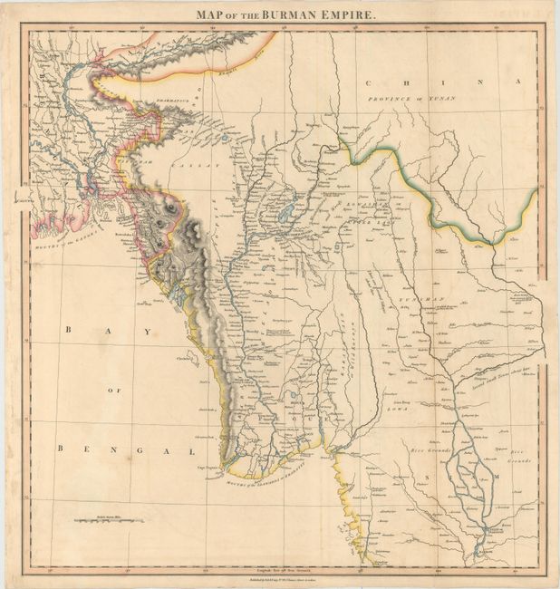 Map of the Burman Empire