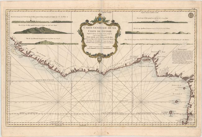 Carte Generale de la Coste de Guinee Depuis la Riviere de Sierra Leona Jusqu'au Cap de Lopes Gonsalvo...