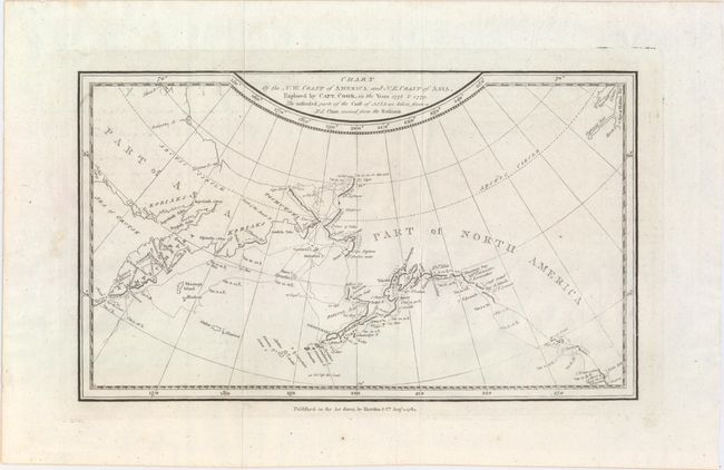 Chart of the N.W. Coast of America and N.E. Coast of Asia, Explored by Capt. Cook, in the Years 1778 & 1779...