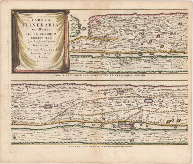 Tabula Itineraria ex Illustri Peutingerorum Bibliotheca