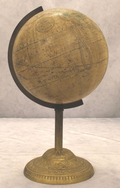 [12 Inch Globe] The Franklin Terrestrial Globe 12 Inches in Diameter Containing All the Geographical Divisions & Political Boundaries to the Present Date