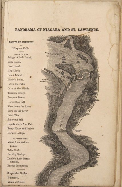 The River St. Lawrence, in One Panoramic View, from Niagara Falls to Quebec, Together with Descriptions and Illustrations of the Thousand Islands, Cities in Canada...
