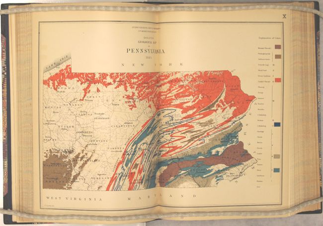 A Geological Hand Atlas of the Sixty-Seven Counties of Pennsylvania, Embodying the Results of the Field Work of the Survey, from 1874 to 1884
