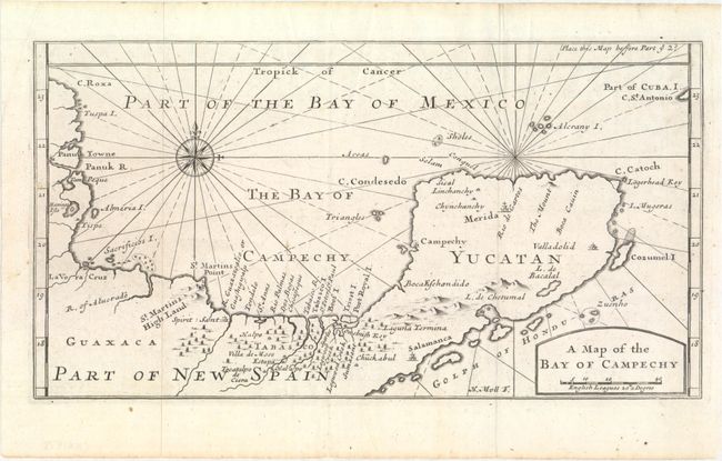 A Map of the Bay of Campechy