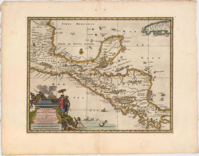 Yucatan (Partie de la Nouvelle Espagne) et Guatimala, dans l'Amerique Septentrionale