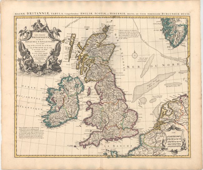 Les Isles Britanniques ou sont le Royaumes d'Angleterre Tire de Sped Celuy d'Ecosse Tire de Th. Pont et Celuy d'Irlande Tire de Petti...