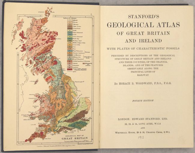 Stanford's Geological Atlas of Great Britain and Ireland