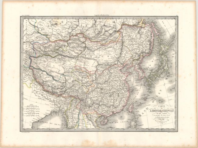 Carte de l'Empire Chinois et du Japon