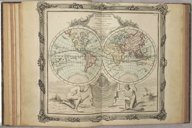 Atlas General, Civil, Ecclesiastique et Militaire Methodique et Elementaire pour l'Etude de la Geographie et de l'Histoire