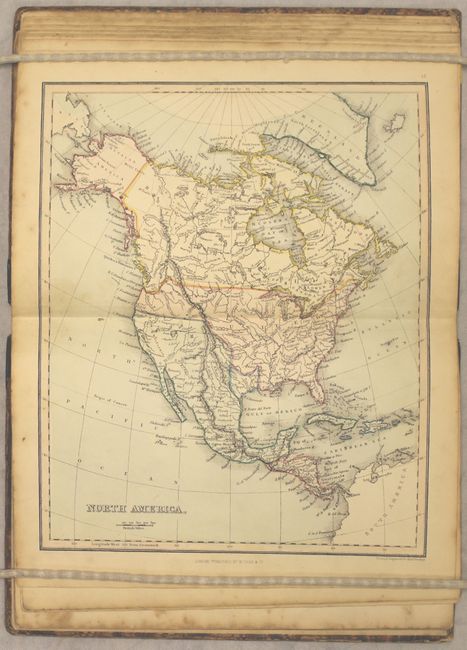 A Junior Atlas of Modern Geography. Containing Seventeen Maps, Finely Coloured...