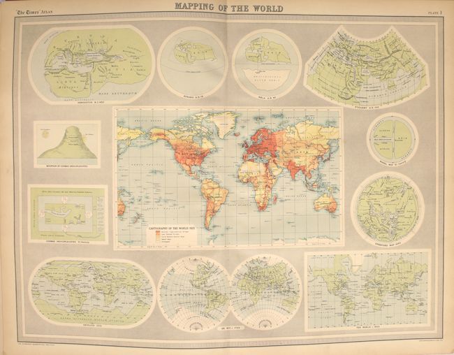 The Times Survey Atlas of the World A Comprehensive Series of New and Authentic Maps Reduced from the National Surveys of the World...