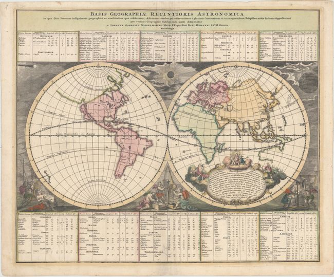 Basis Geographiae Recintioris Astronomica in qua Situs Locorum Insigniorum Geographici ea Exactitudine qua Celeberrimi Astronomi...