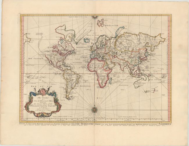 An Essay of a New and Compact Map, Containing the Known Parts of the Terrestrial Globe...