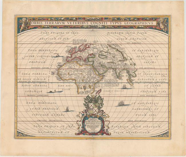 Orbis Terrarum Veteribus Cogniti Typus Geographicus