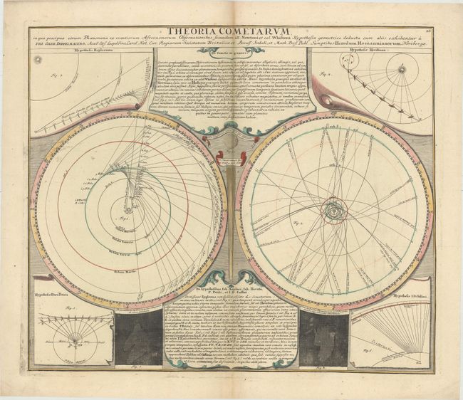Theoria Cometarum, in qua Praecipua Eorum Phaenomena ex Recentiorum Astronomorum Observationibus Secundum Ill. Newtoni et Cel. Whistoni...