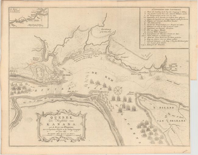 Quebek, de Hoofdstad van Kanada; aan de Rivier van St. Laurens...