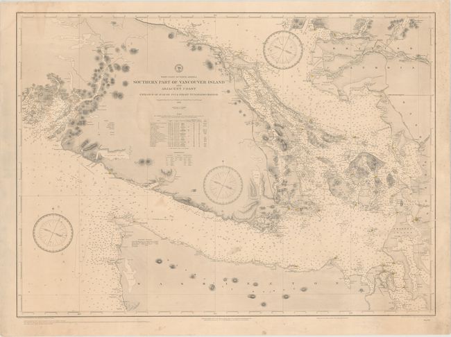 West Coast of North America Southern Part of Vancouver Island and Adjacent Coast Entrance of Juan de Fuca Strait to Nanaimo Harbor...