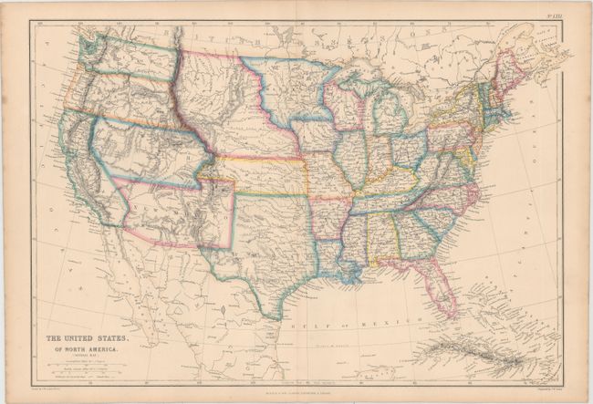 The United States, of North America. (General Map.)