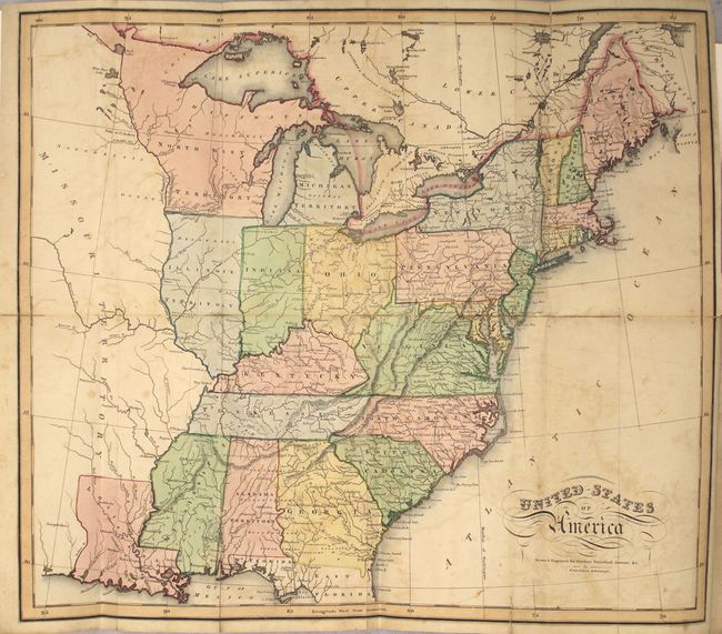 United States of America [bound in] The Western Gazetteer; or Emigrant's Directory. Containing a Geographical Description of the Western States and Territories, Viz. The States of Kentucky, Indiana