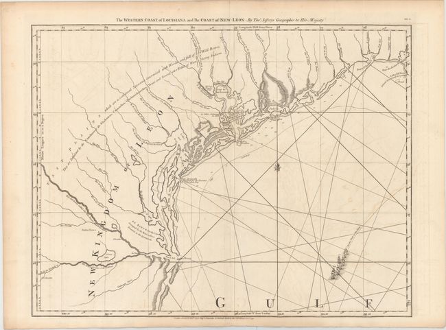 The Western Coast of Louisiana and the Coast of New Leon