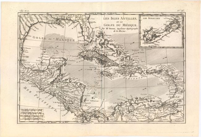 Les Isles Antilles, et le Golfe du Mexique