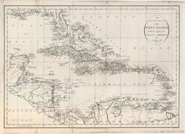 An Accurate Map of the West Indies with the Adjacent Coast of America