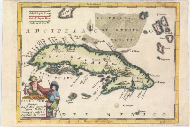 Isola Cuba Descritta Dal P. Mro. Coronelli Lettore Publica