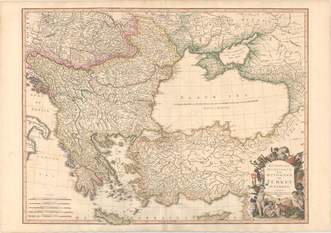 European Dominions of the Ottomans, or Turkey in Europe