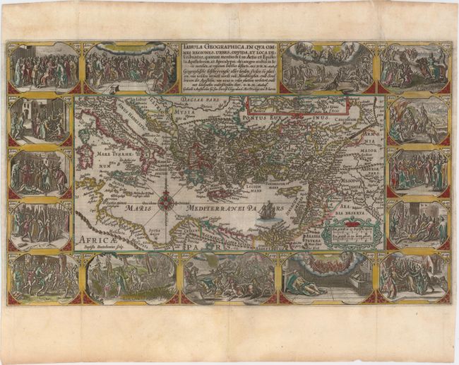 Tabula Geographica, in Qua Omnes Regiones, Urbes, Oppida, et Loca Describuntur, quorum mentio sit in Actis et Epistolis Apostolorum, et Apaocalypsi