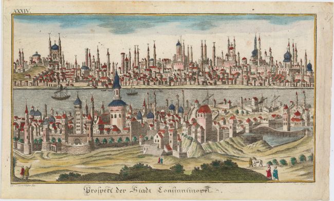 Prospekt der Stadt Constantinopel