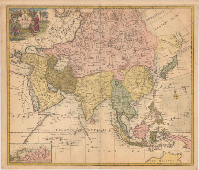 A New Map of Asia from the Latest Observations