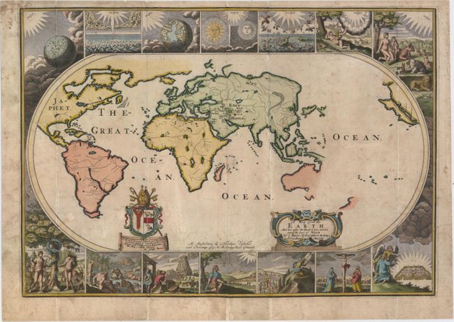 A Map of All the Earth and How After the Flood It Was Divided Among the Sons of Noah