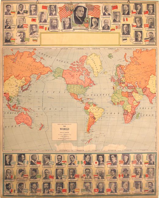 [The Geographical Publishing Company's World Wall Atlas]