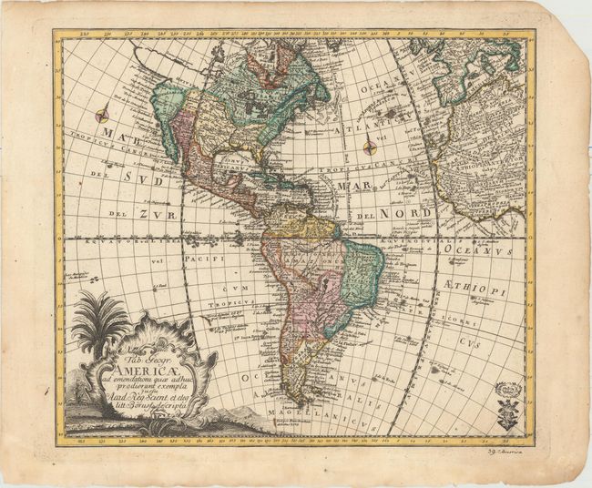 Tab: Geogr: Americae ad Emendatiora quae Adhuc Prodierunt Exempla...