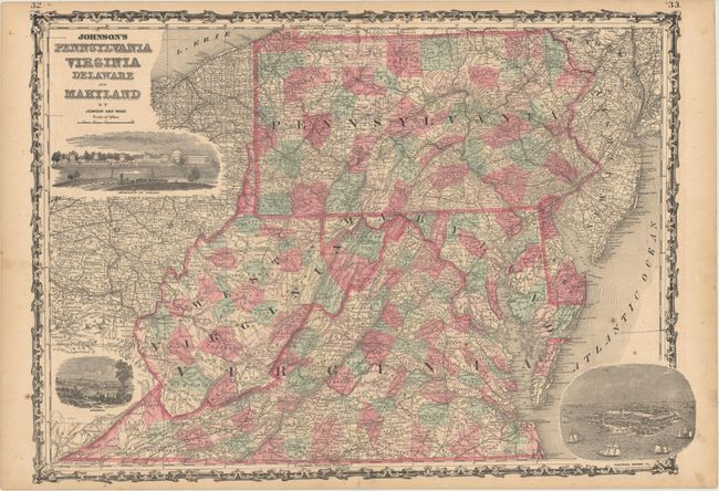 Johnson's Pennsylvania Virginia Delaware and Maryland