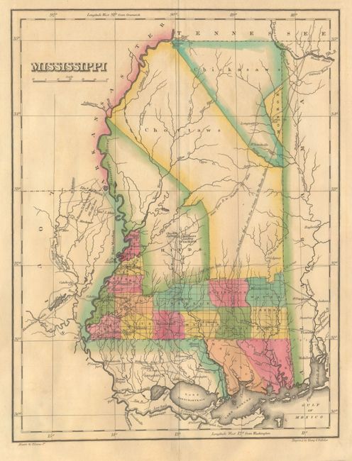 Geographical, Statistical, and Historical Map of Mississippi