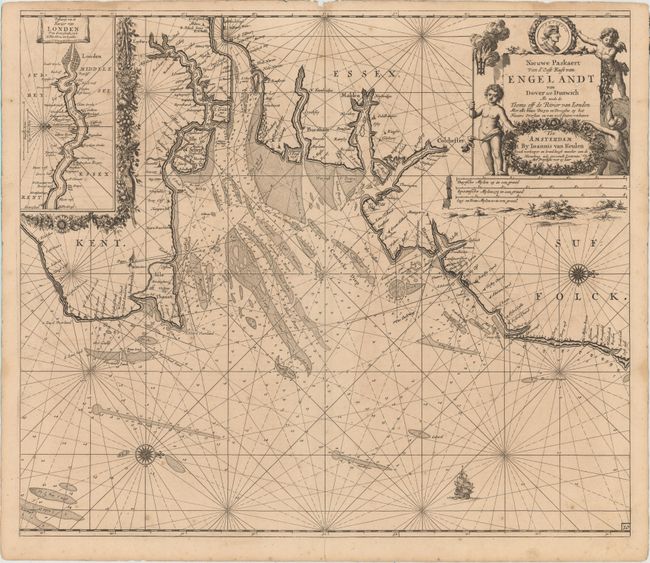 Nieuwe Paskaert van d'Oost Kust van Engelandt van Dover tot Dunwich...