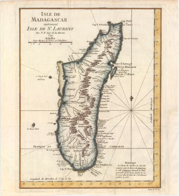 Isle de Madagascar Autrement Isle de St. Laurent