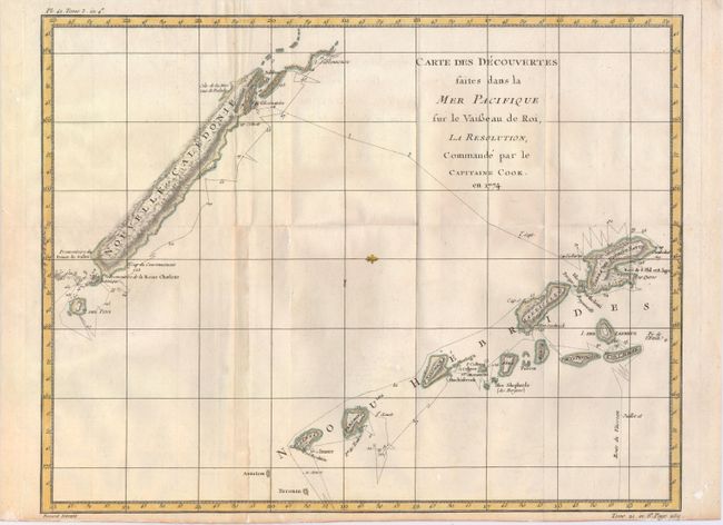 Carte des Decouvertes Faites dans la Mer Pacifique...