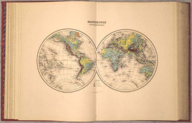Nouvel Atlas Illustre Geographie Universelle Comprenant la Geographie, l'Histoire, l'Administration, la Statistique, Etc...