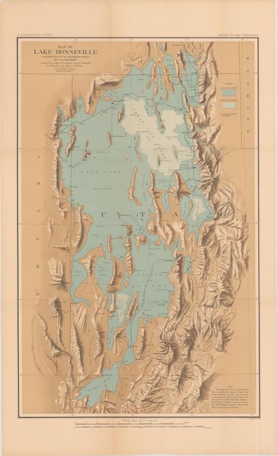 Monographs of the United States Geological Survey Volume I - Lake Bonneville