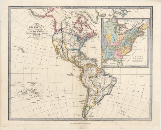 North & South America; for the Elucidation of the Abbe Gaultier's Geographical Games